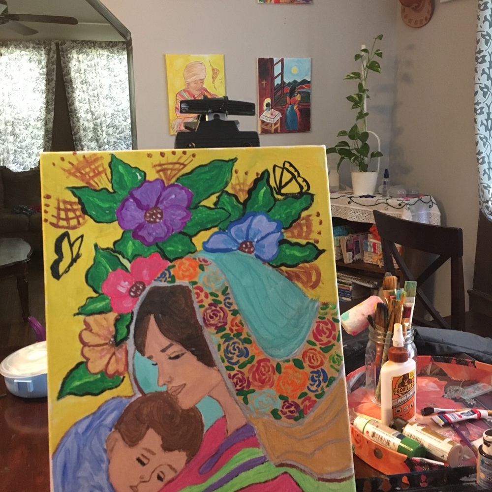 Hand painted!  Pintado a mano